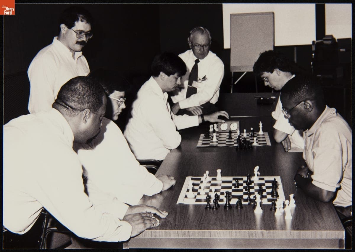 Unisys Employee Chess Club, March 1992