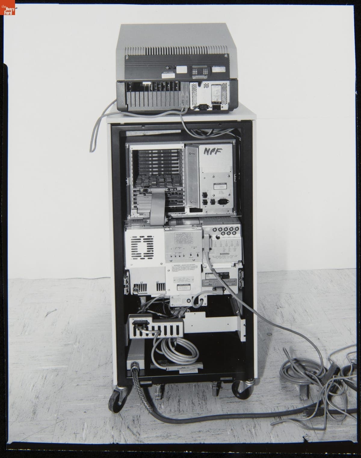 Internal View of Burroughs Equipment, September 7, 1982