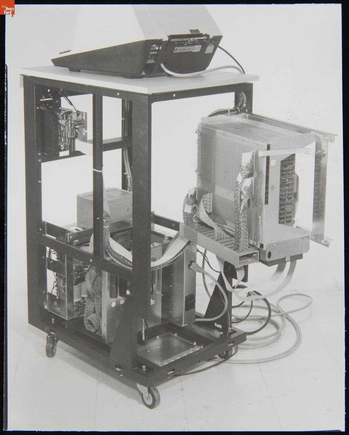 Internal View of Burroughs Equipment, November 29, 1982