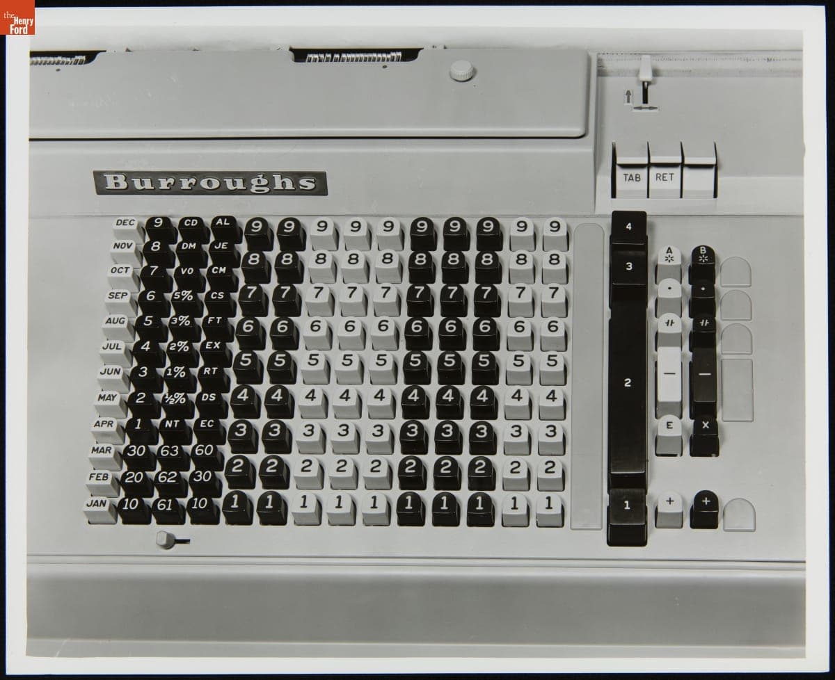 Burroughs Keyboard Equipment, April 6, 1961