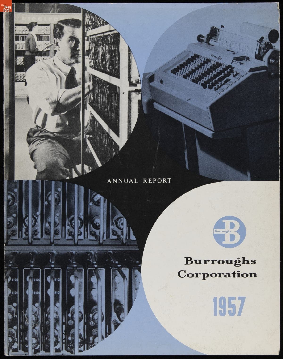 Burroughs Corporation Annual Report, 1957