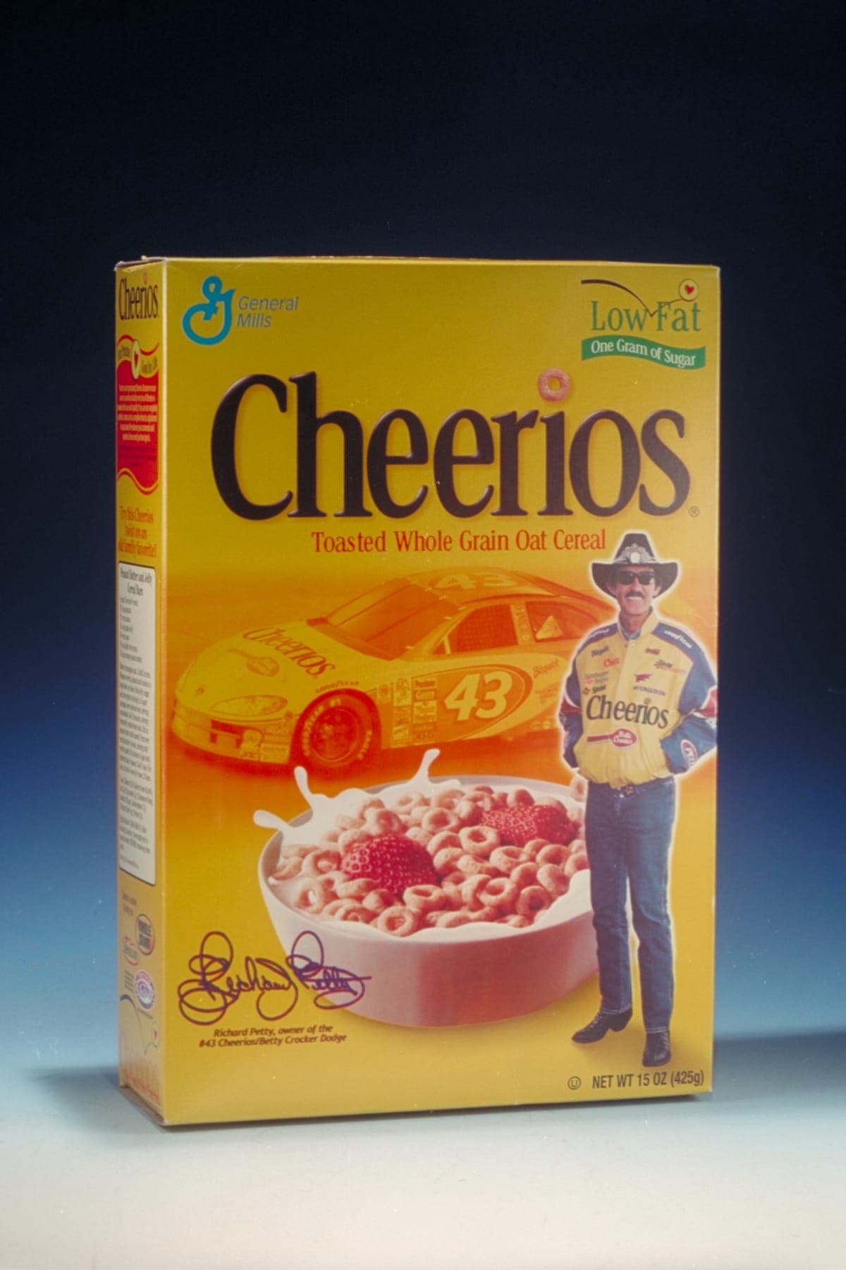 Cheerios Breakfast Cereal Featuring Richard Petty, 2001