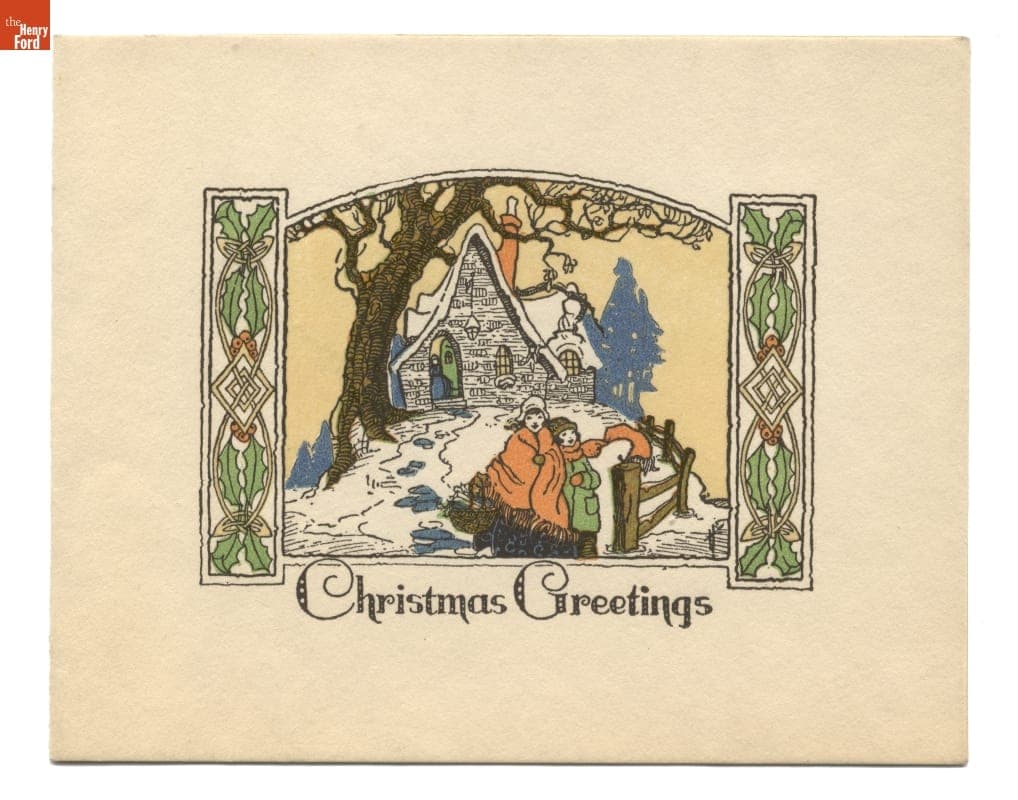 "Christmas Greetings," 1925