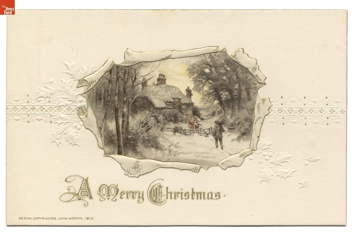 "A Merry Christmas," 1913
