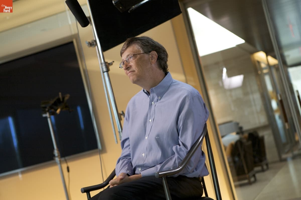 Oral History Interview with Bill Gates, 2009--Photographs--Digital Images--Item 8