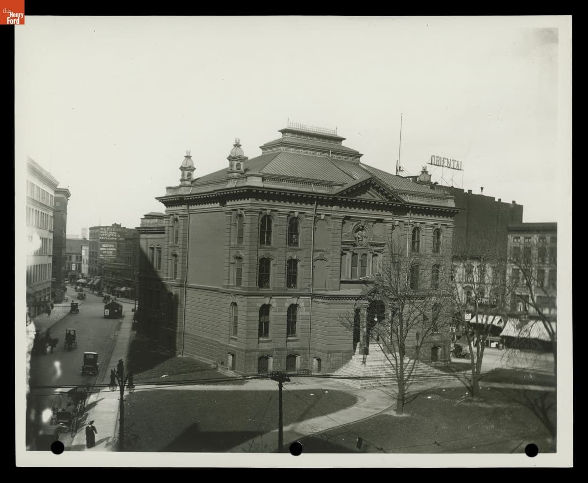 Detroit Public Library, circa 1910