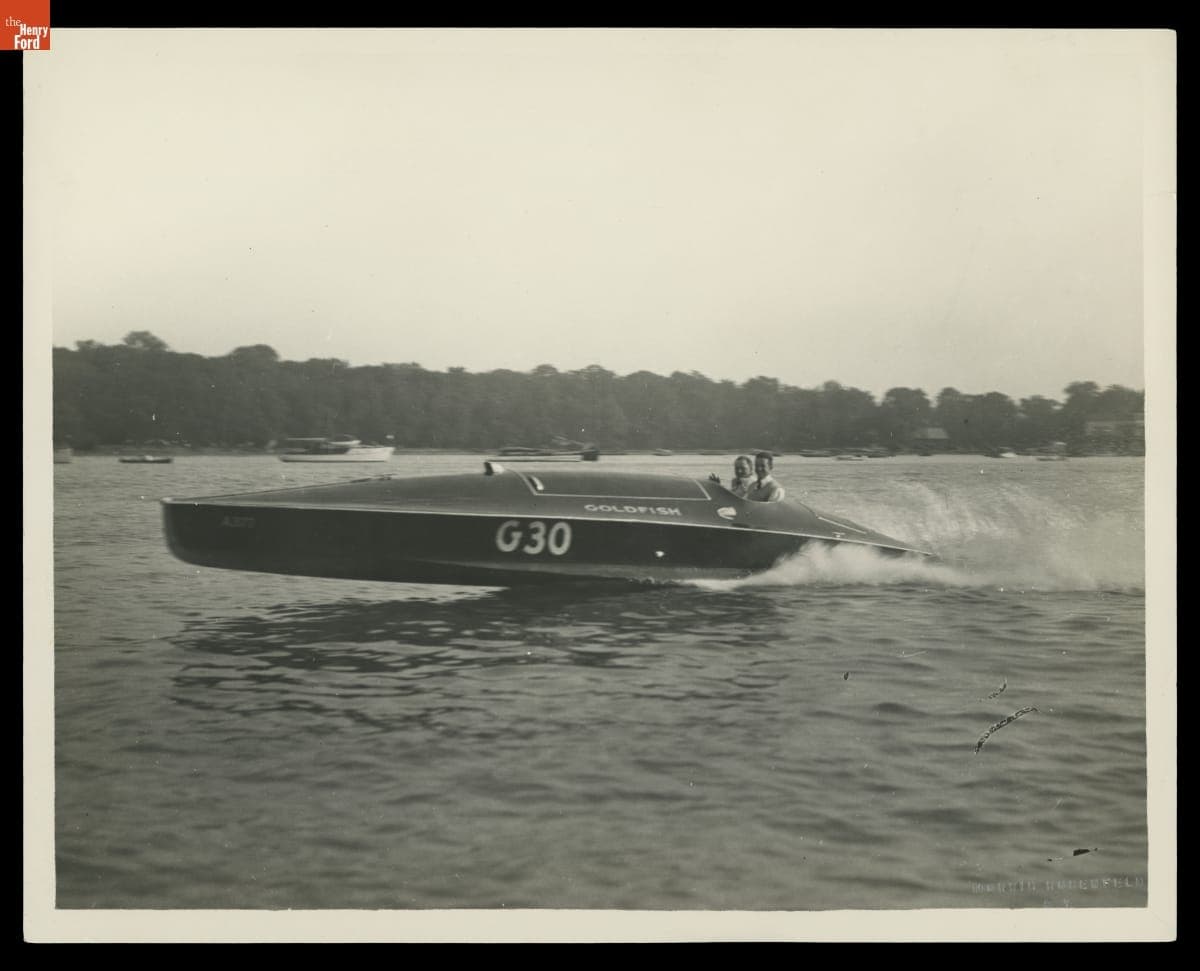 Edsel Ford's Speedboat, "Goldfish," circa 1930
