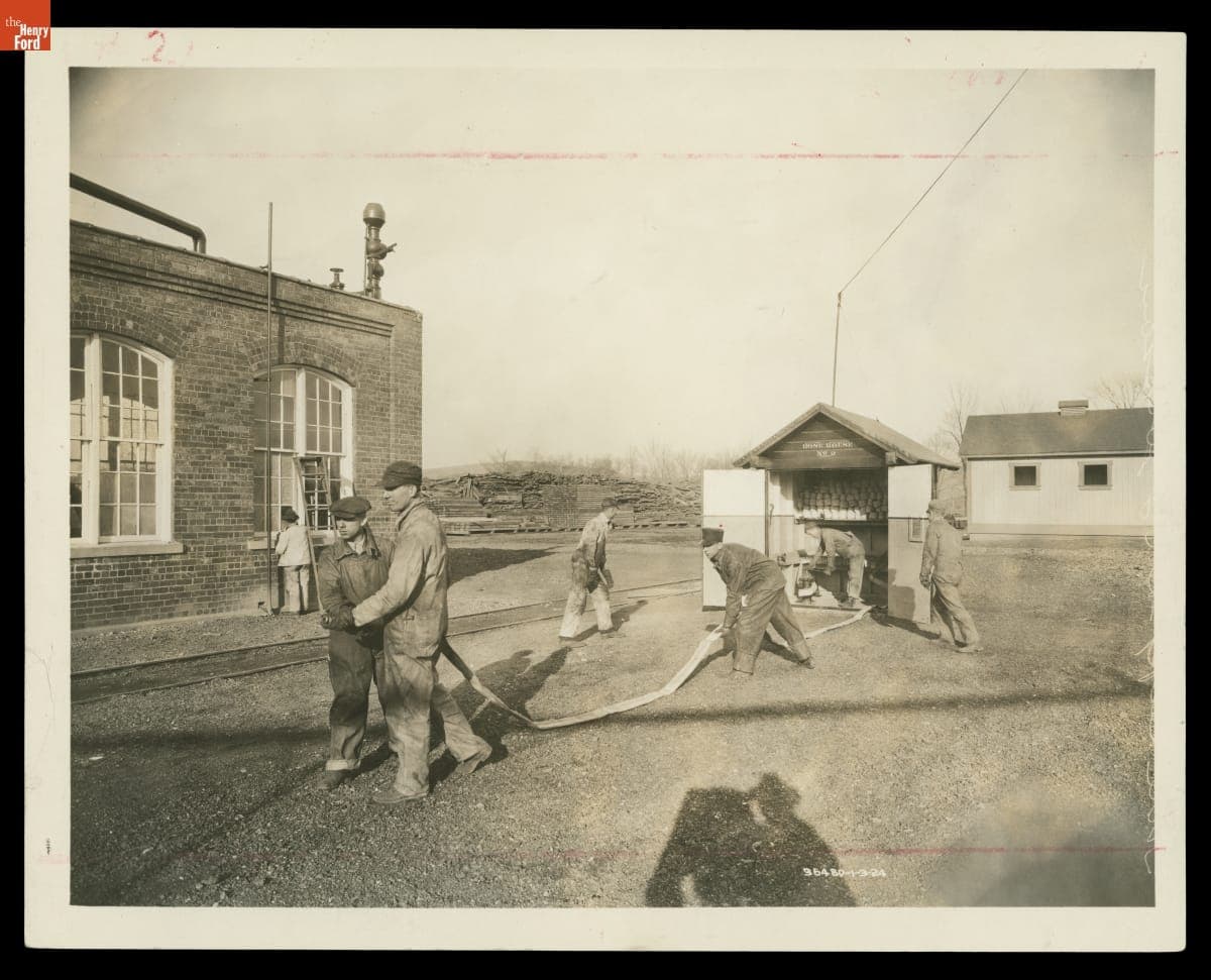 D.T. & I.  Railroad Fire Department of Jackson, Ohio, January 3, 1924