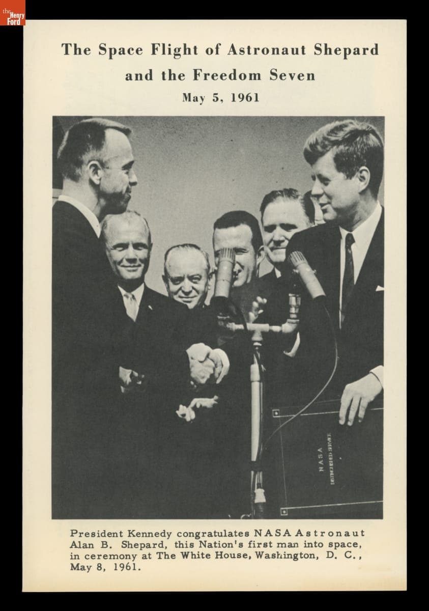 Brochure, "The Space Flight of Astronaut Shepard and the Freedom Seven, May 5, 1961"