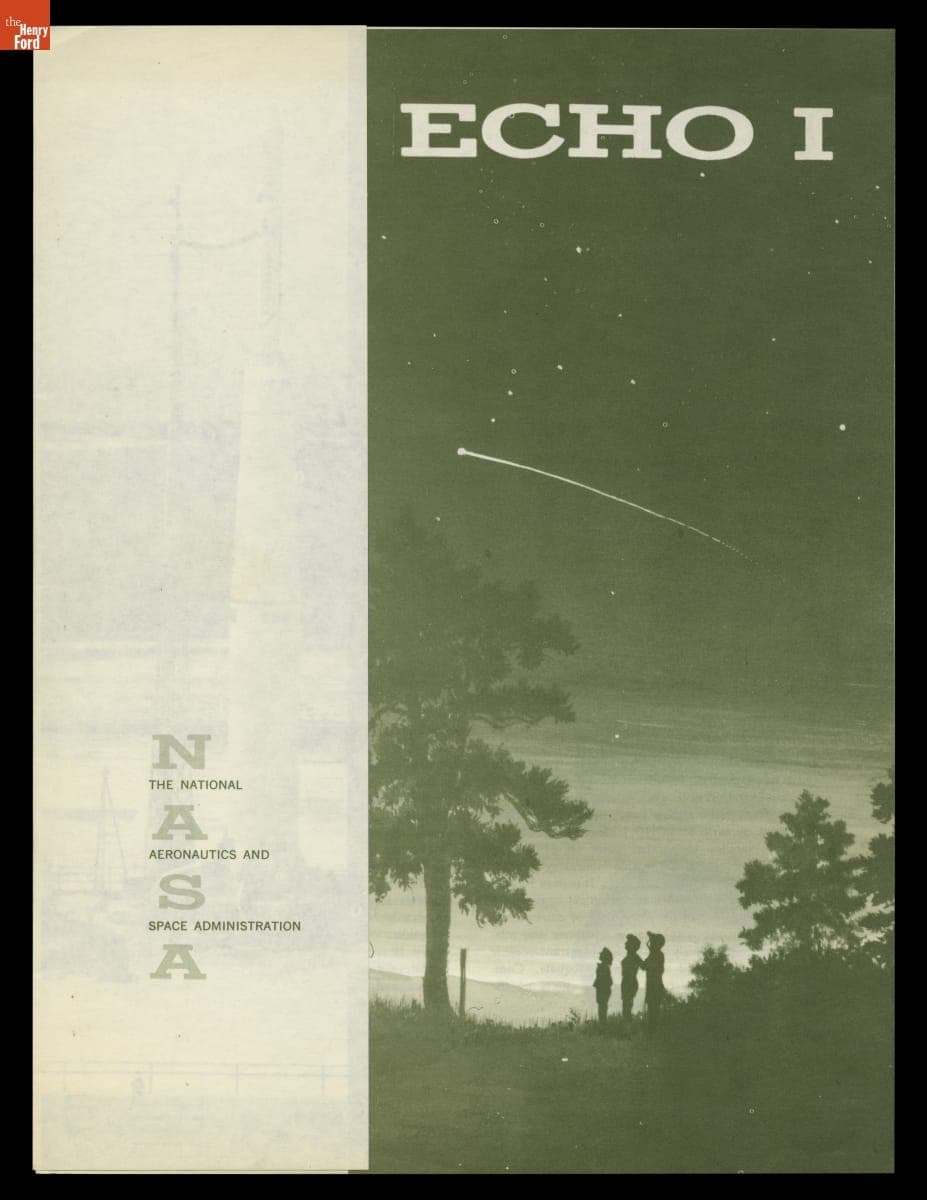 Brochure, "ECHO I Communication Satellite," 1961