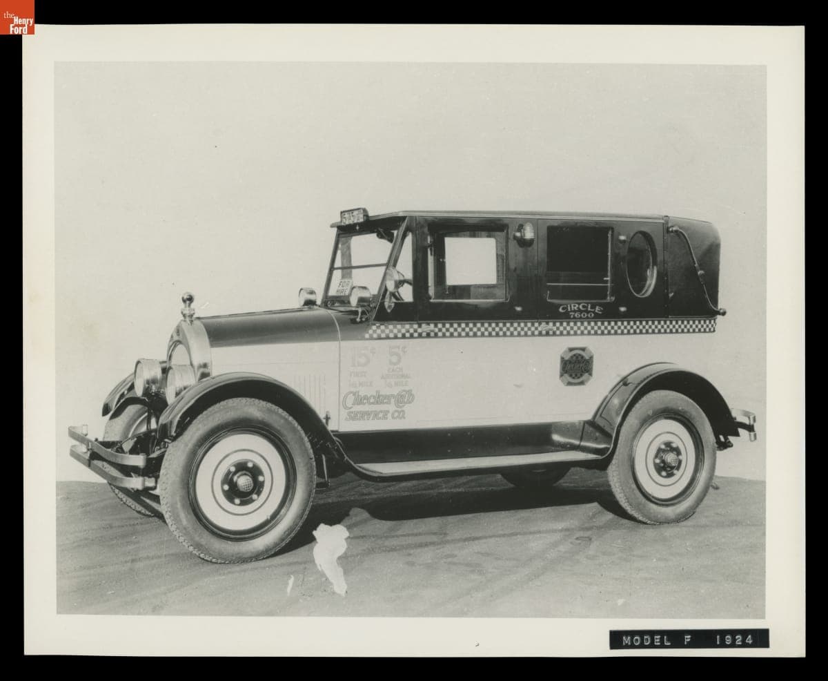 Model F Checker Taxicab, 1924