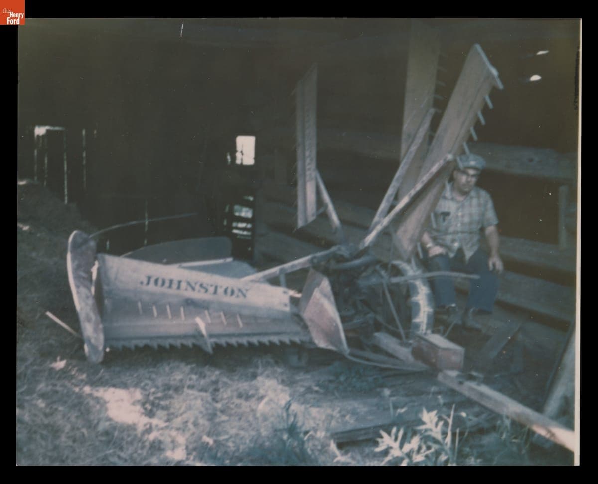 1878-1900 Johnston Harvester Company Self-Raking Reaper