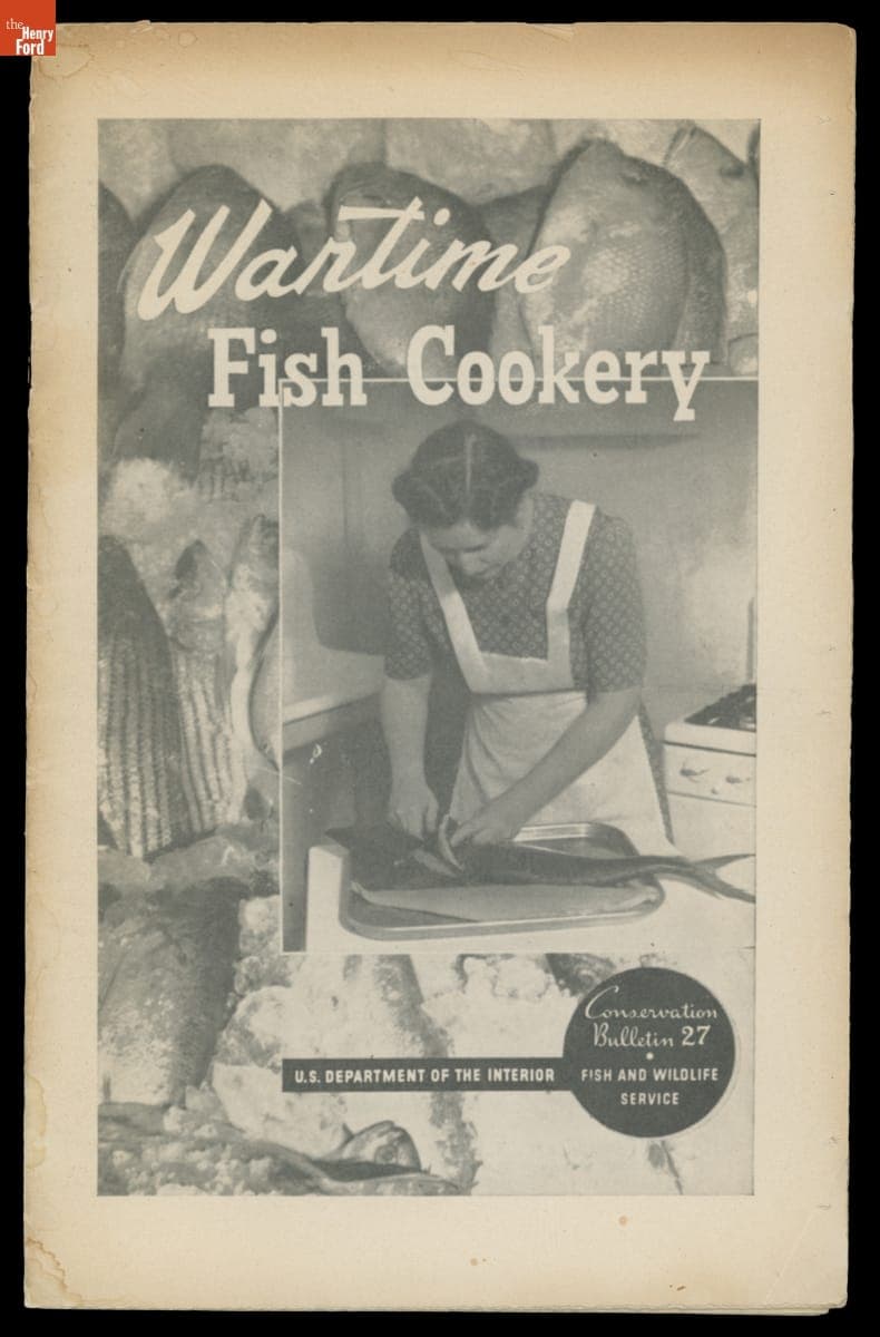 U.S. Department of the Interior Conservation Bulletin 27: Wartime Fish Cookery, 1943