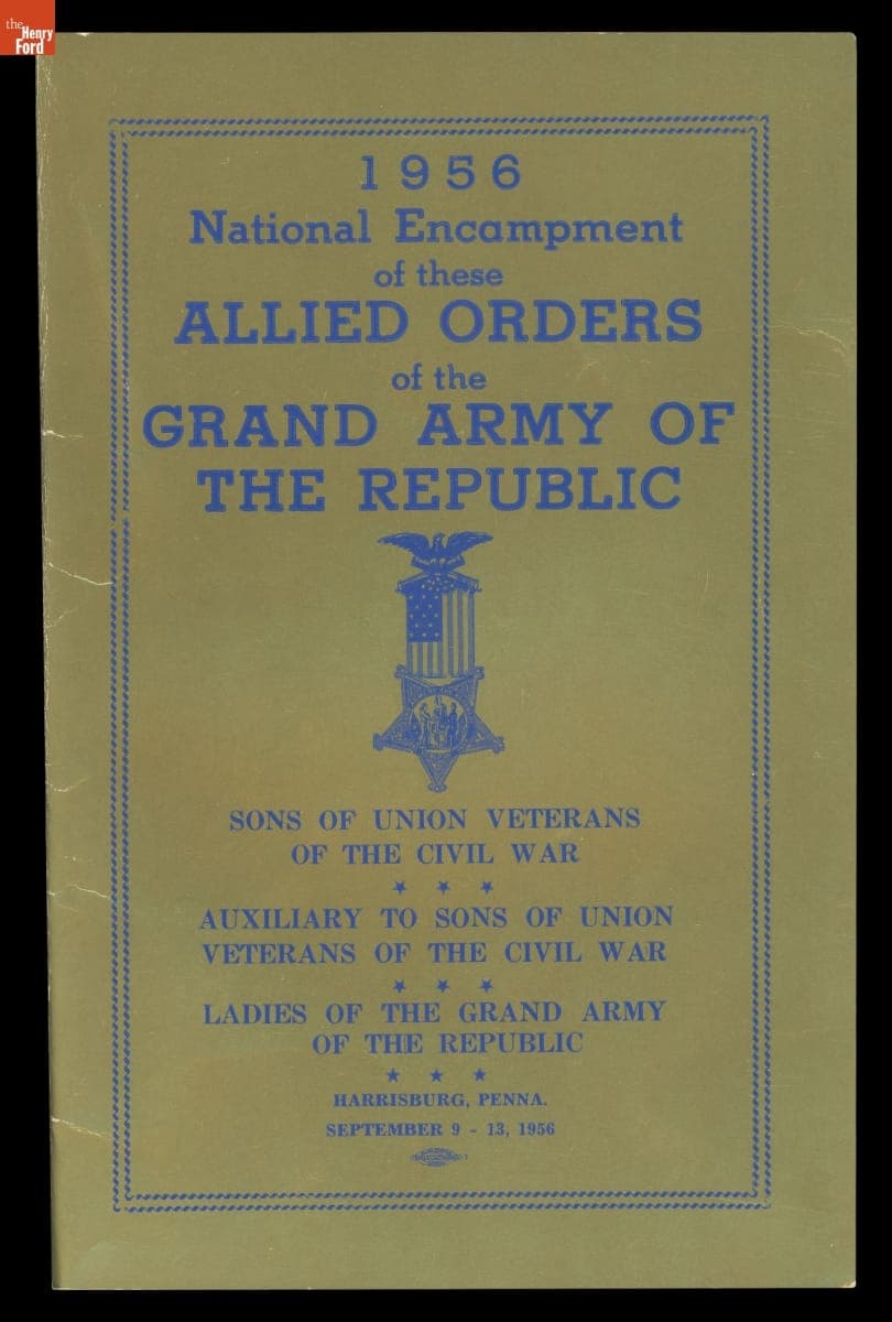 National Encampment of the Allied Orders of the Grand Army of the Republic, September 1956