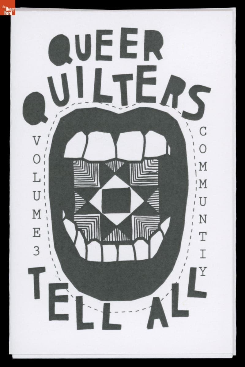 Zine, "Queer Quilters Tell All, Volume 3: Community," circa 2020