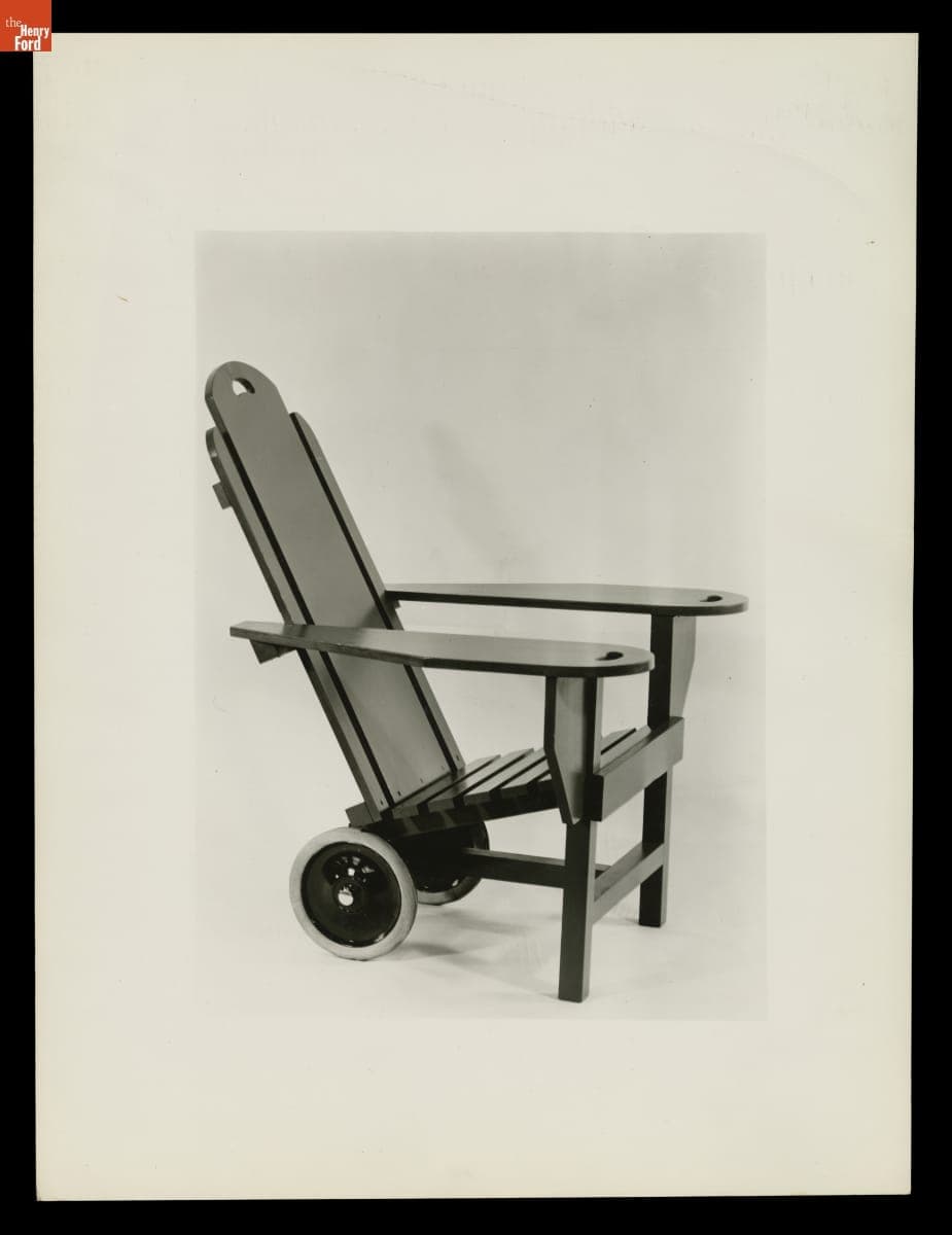 Lawn Chair Sent to Henry and Clara Ford's Richmond Hill Estate, 1937