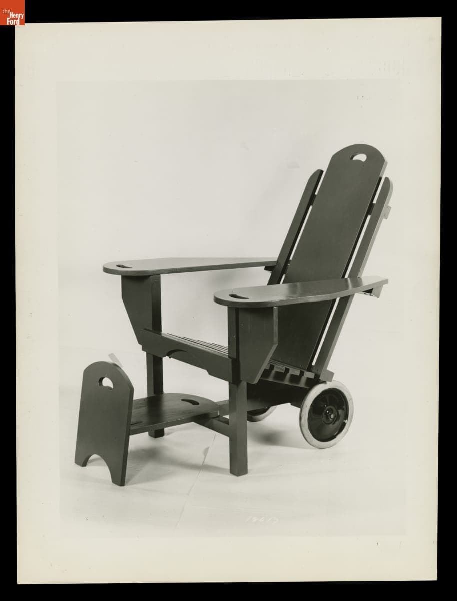 Lawn Chair Sent to Henry and Clara Ford's Richmond Hill Estate, 1937