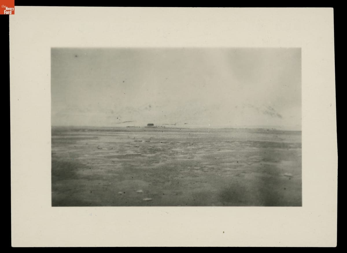 Kings Bay, Svalbard, Norway during Richard E. Byrd's Arctic Expedition, 1926