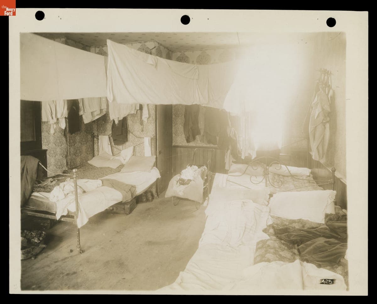 "Unhealthy Living Conditions," 1915