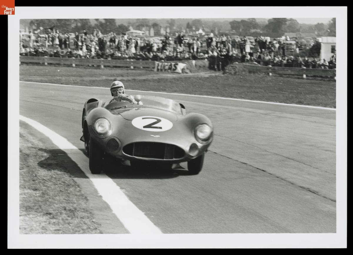 Aston Martin DBR1/300 Driven by Carroll Shelby in the 24th R.A.C. Tourist Trophy Race, Goodwood, September 1959