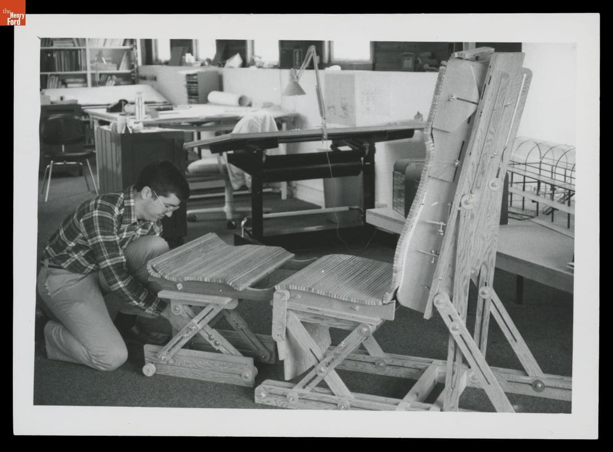 Sarah Chair Prototype for Exercise Therapy, 1987-1991