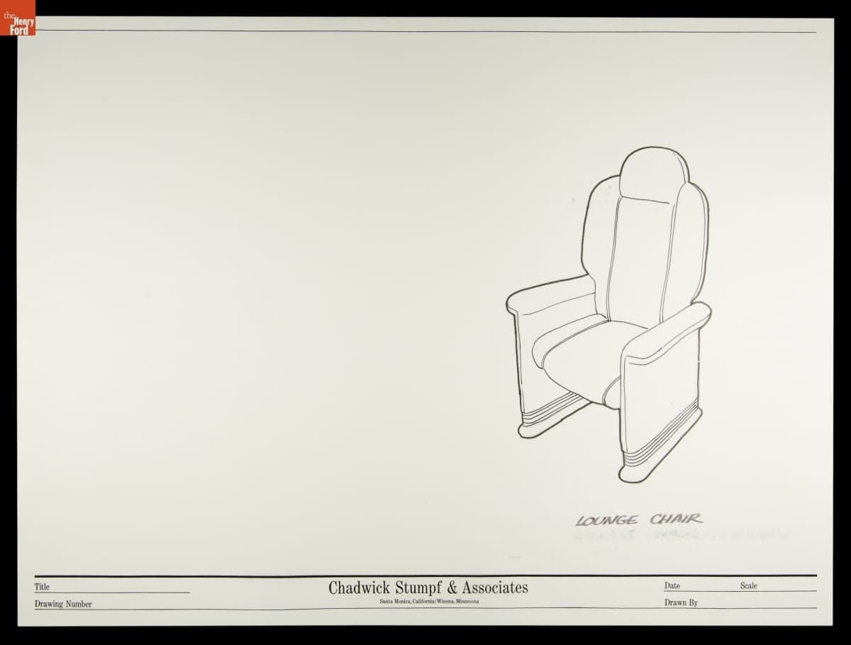 Notal Design Chair, "Lounge Chair," 1979-1980