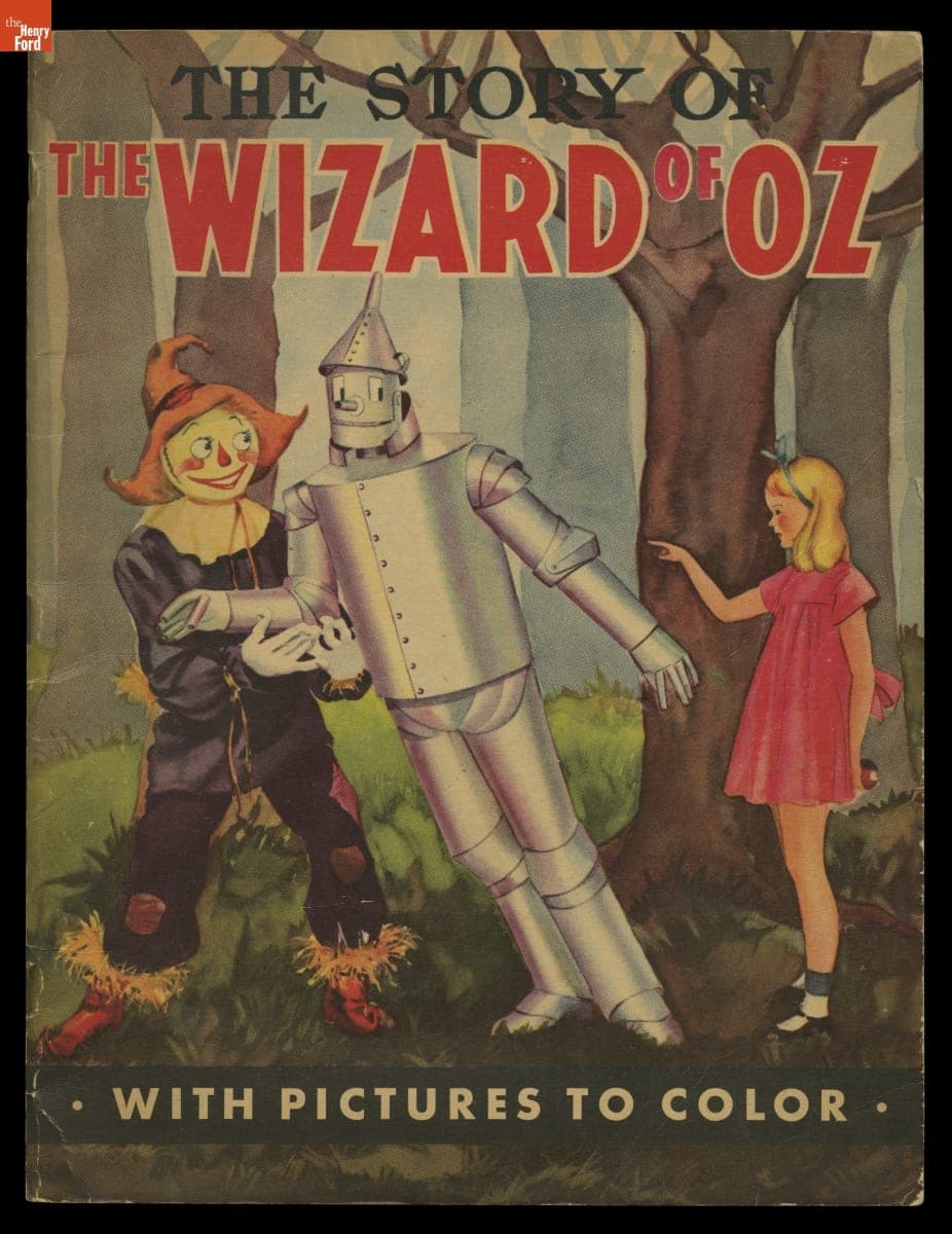 The Story of the Wizard of Oz Coloring Book, 1939
