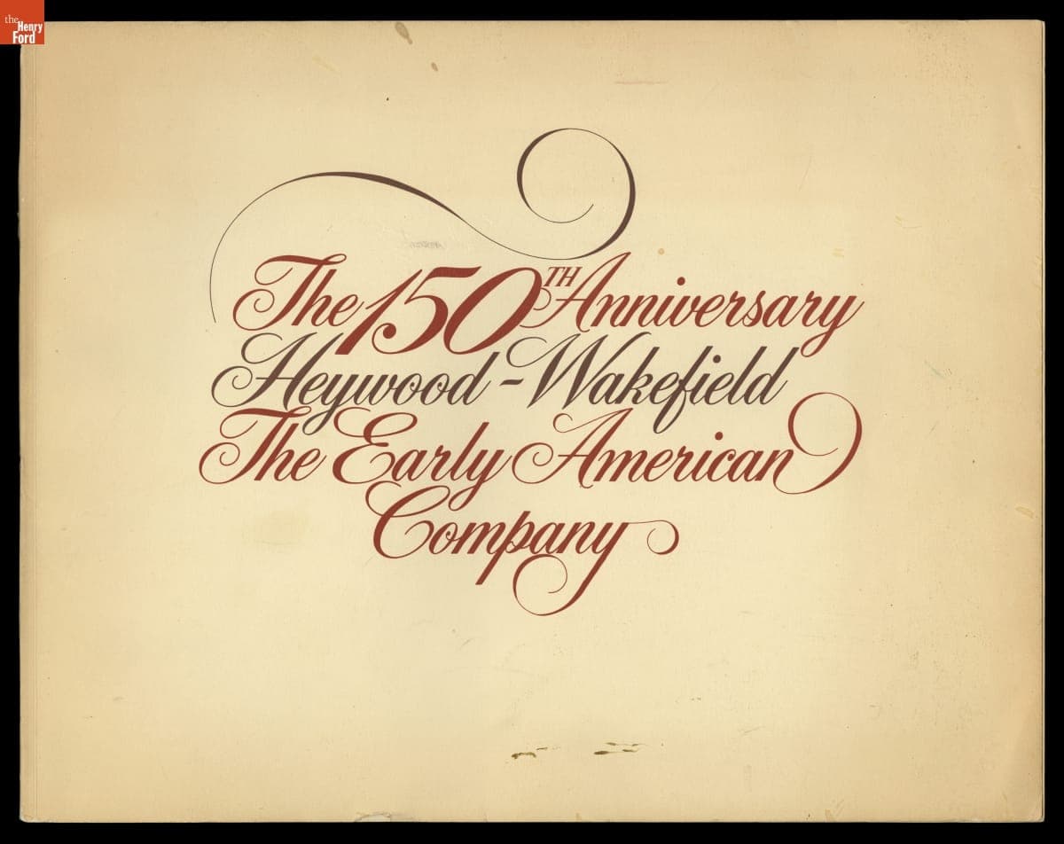 The 150th Anniversary, Heywood-Wakefield, The Early American Company Catalog, 1976