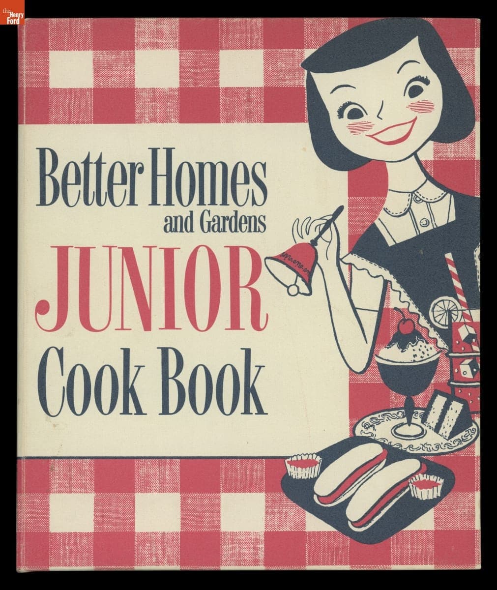 Better Homes and Gardens Junior Cookbook, 1955