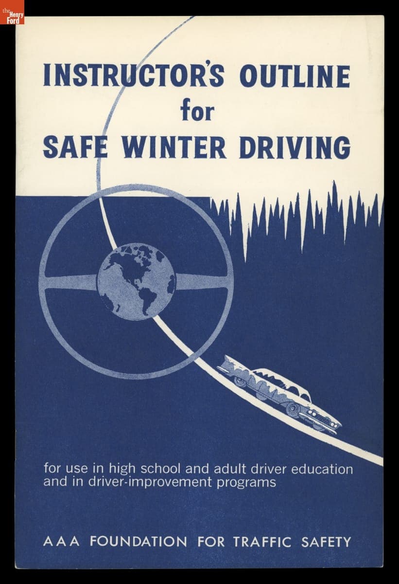 Instructor's Outline for Safe Winter Driving, 1960