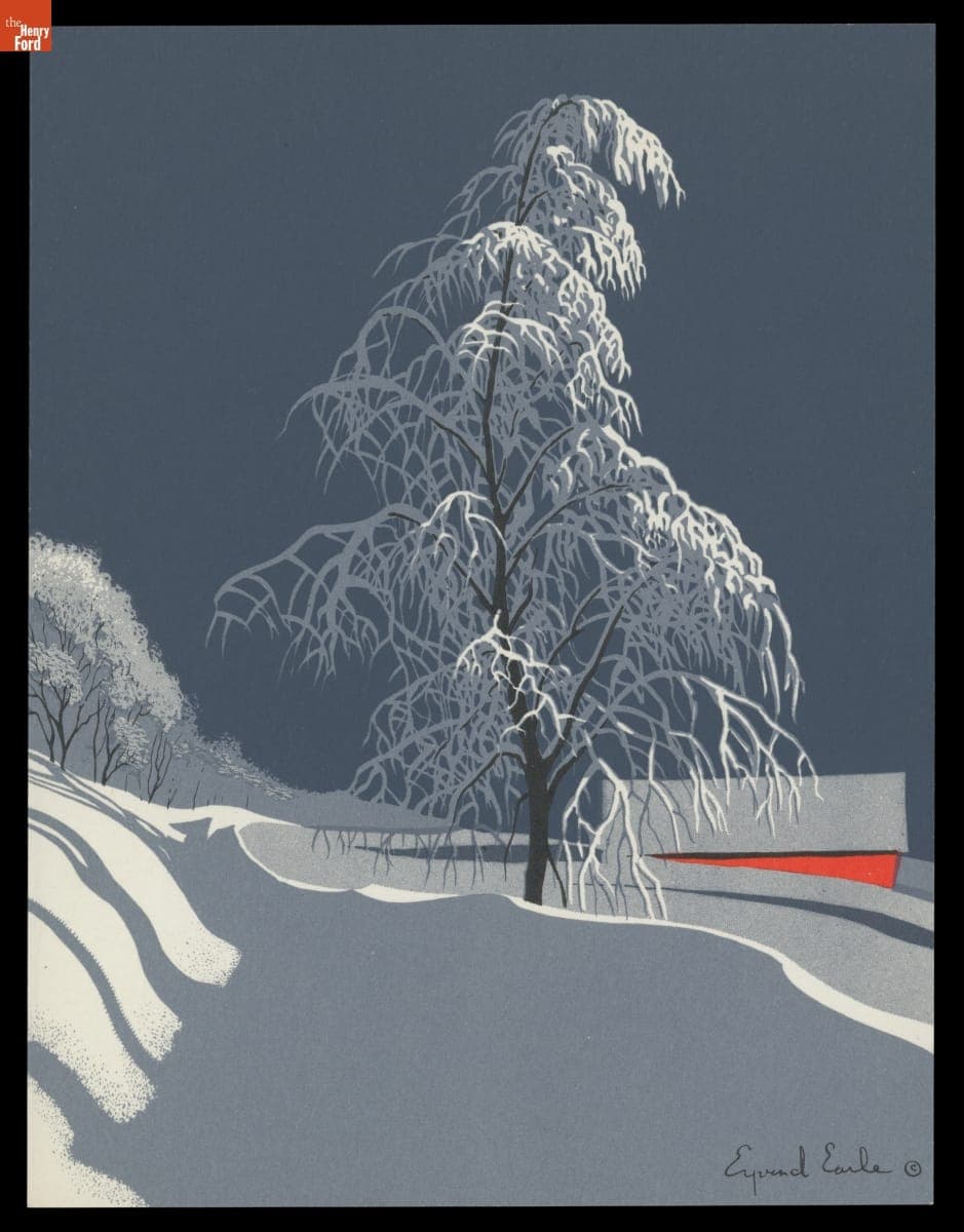 Snowy Scene, 1952
