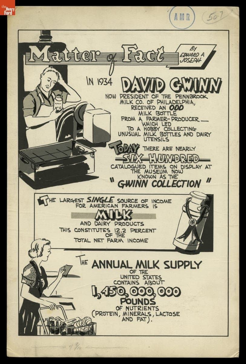 "Matter of Fact" by Edward A. Joseph, 1951