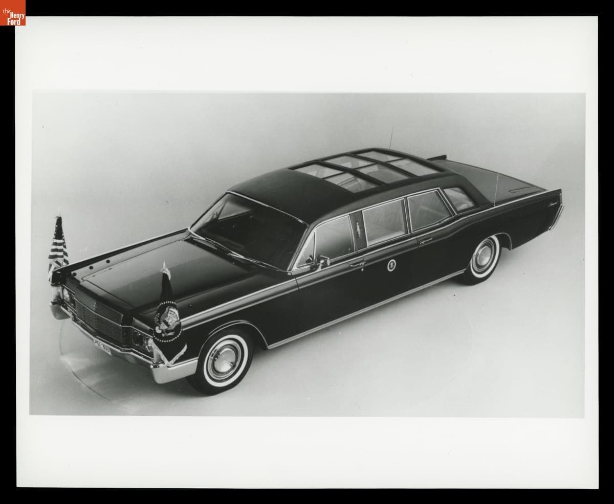1969 Lincoln Continental Presidential Limousine, September 1968