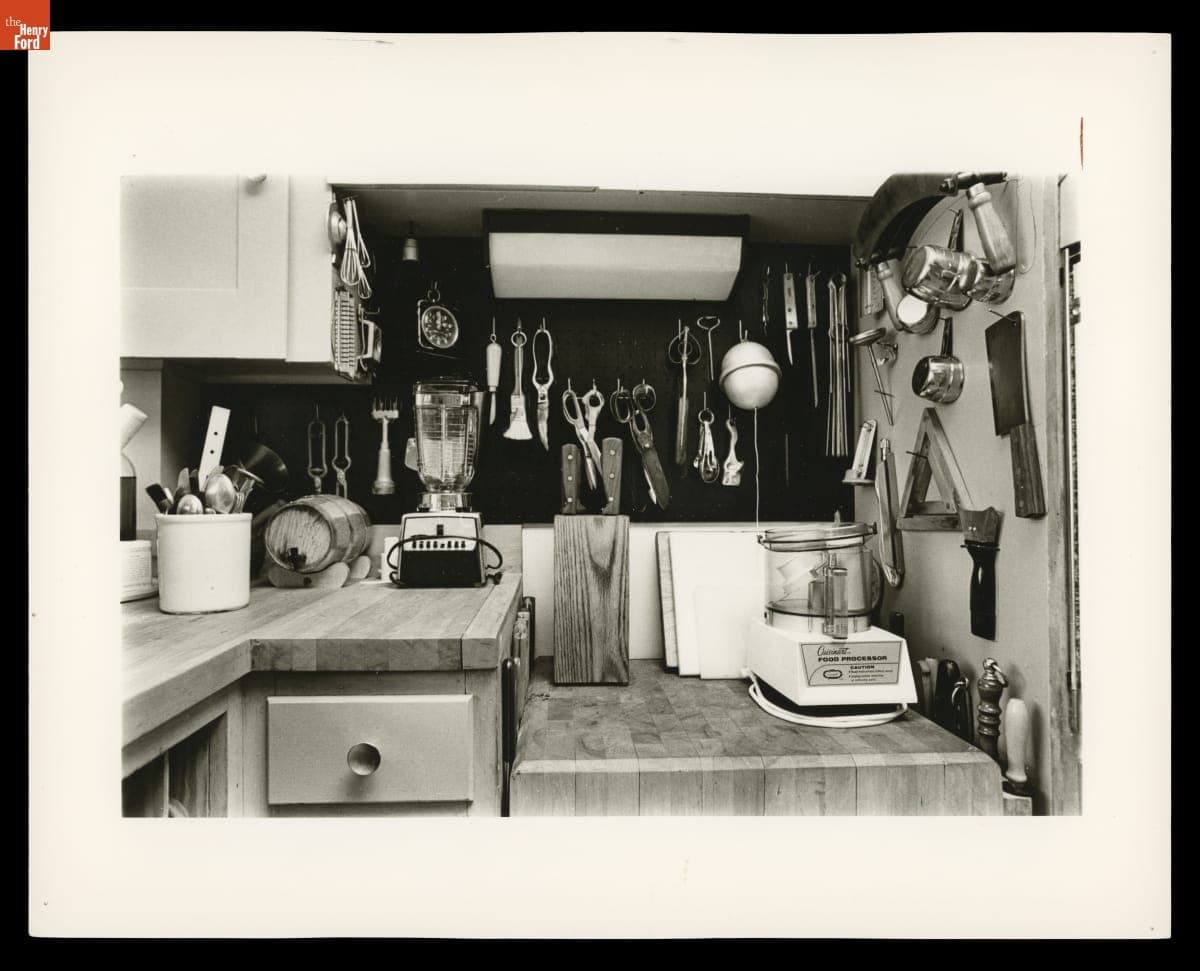 Counter and Tools in Julia Child's Kitchen, 1977