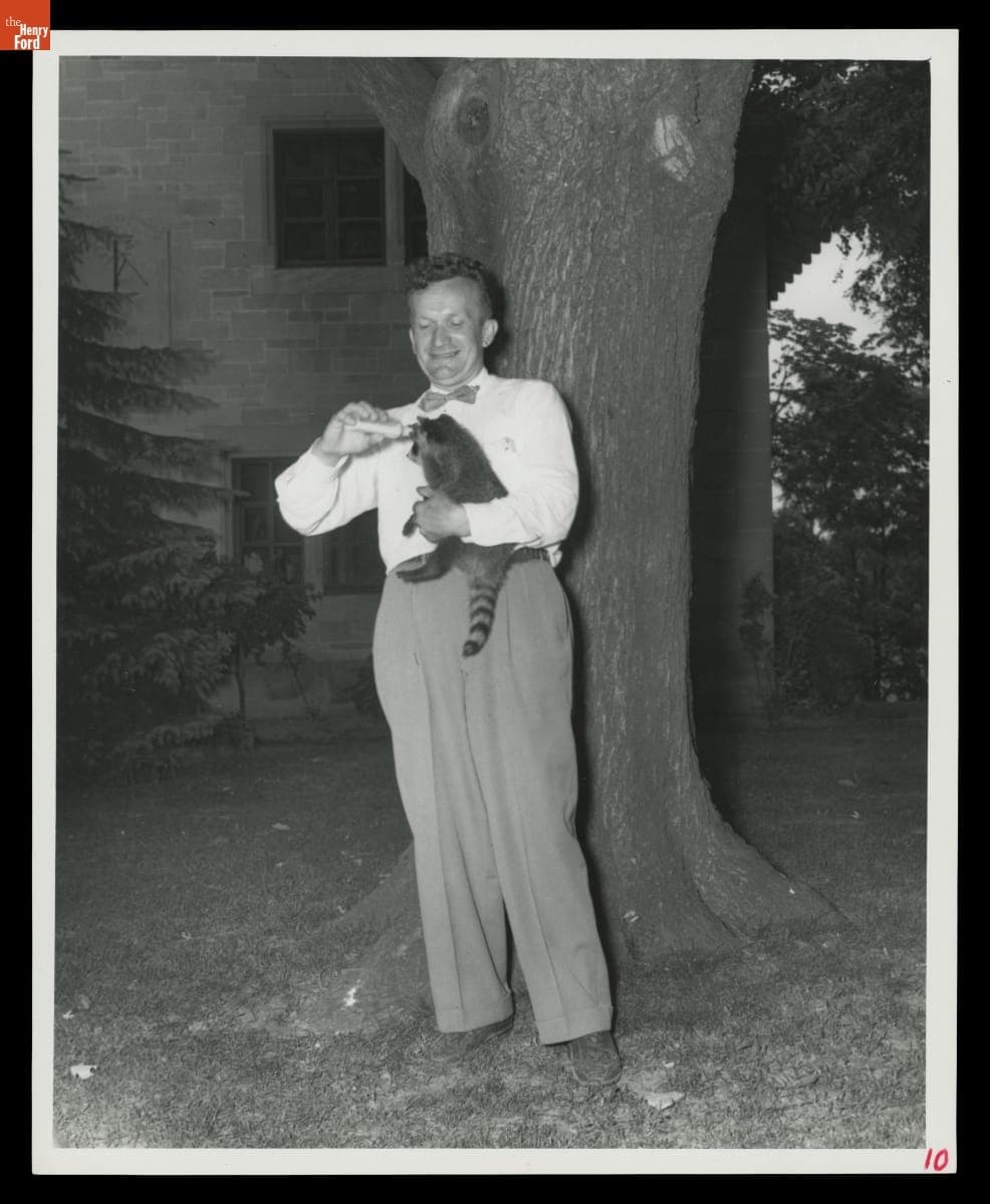 Greenfield Village Grounds Crew Supervisor Gustav Munchow, 1949