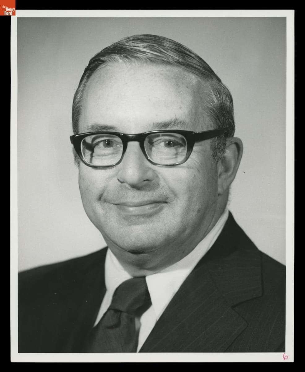 Ray Cline, Edison Institute Treasurer, August 1976
