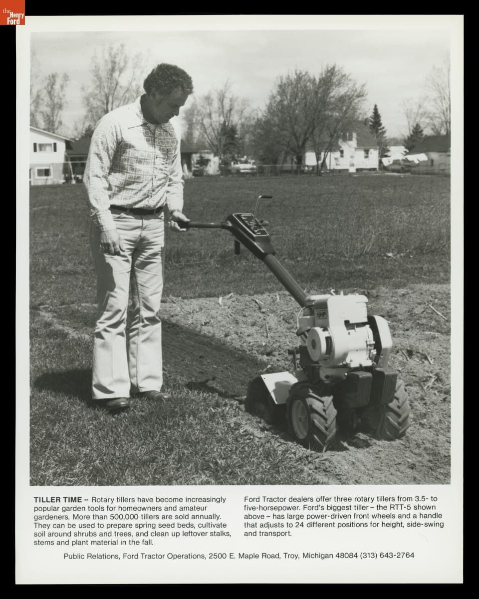 Ford RTT-5 Rotary Tiller, 1982