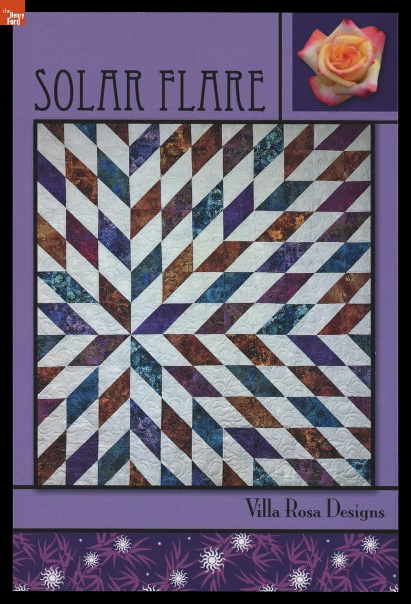 Quilt Pattern, "Solar Flare," 2019