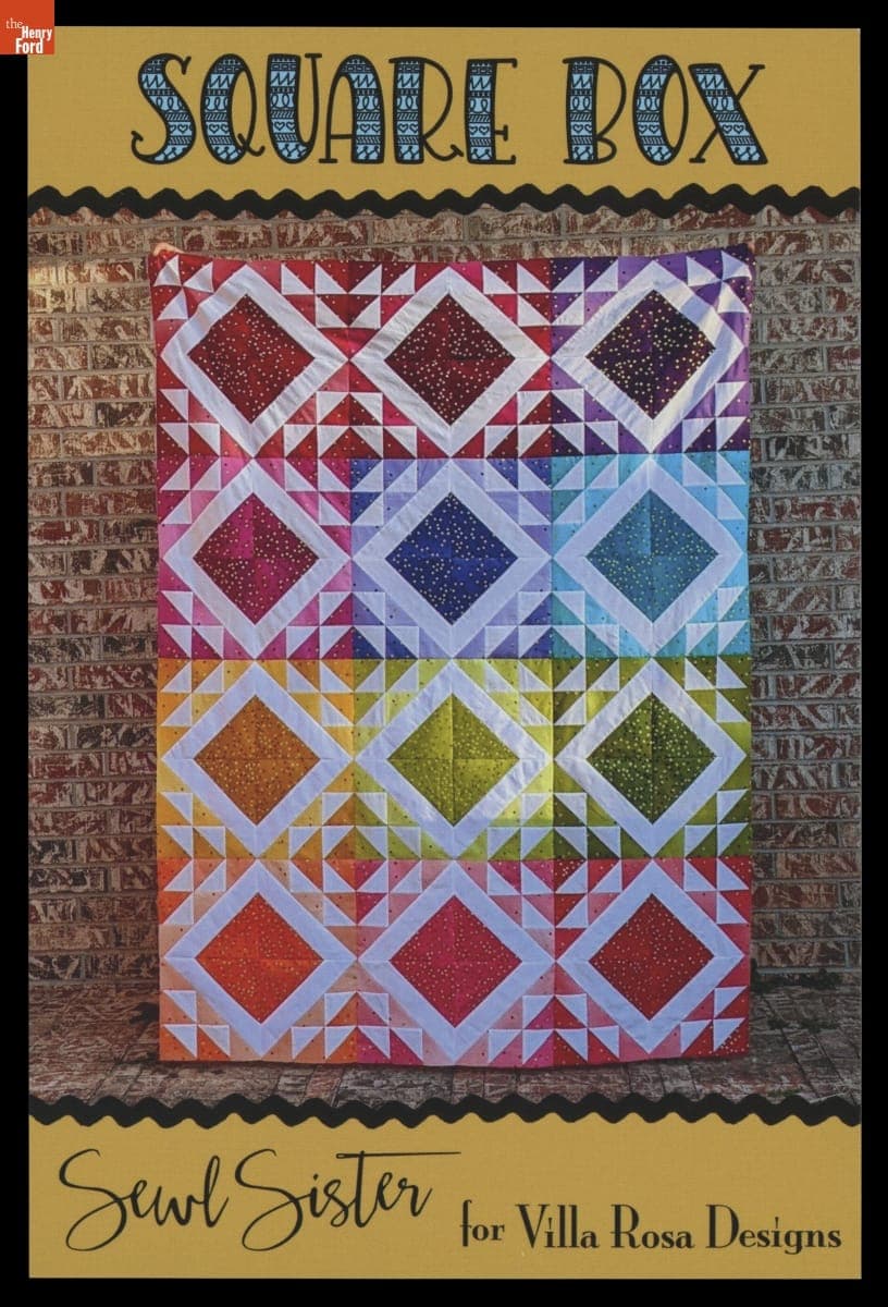 Quilt Pattern, "Square Box," 2022