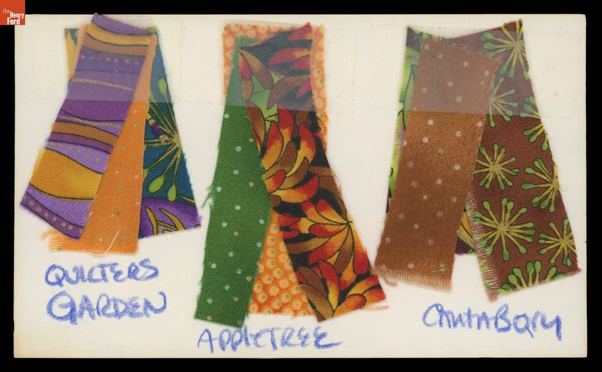 Greeting Card and Fabric Samples from the 2007 Pumpkin Patch Shop Hop, 2007