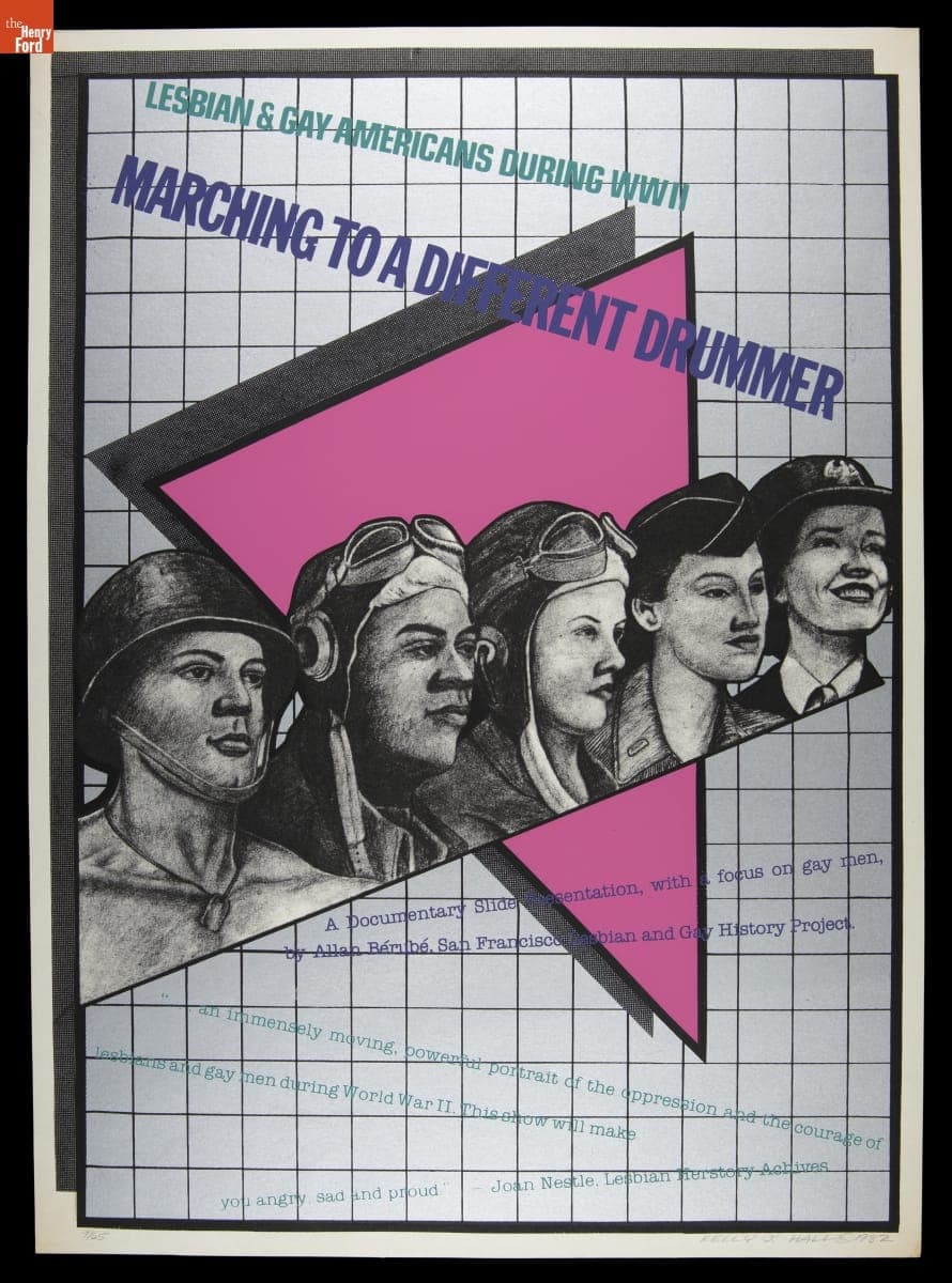 "Lesbian & Gay Americans during WWII: Marching to a Different Drummer," 1982
