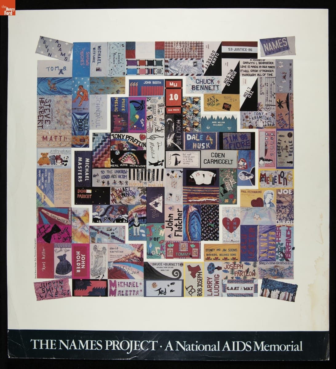 "The NAMES Project: A National AIDS Memorial" Poster, 1988-1999