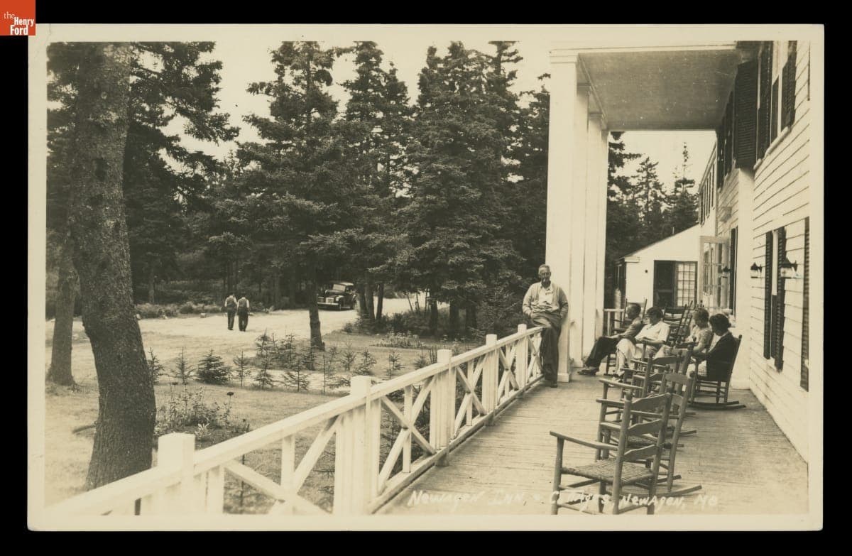 "Newagen Inn & Cottages, Newagen, ME," 1939-1941