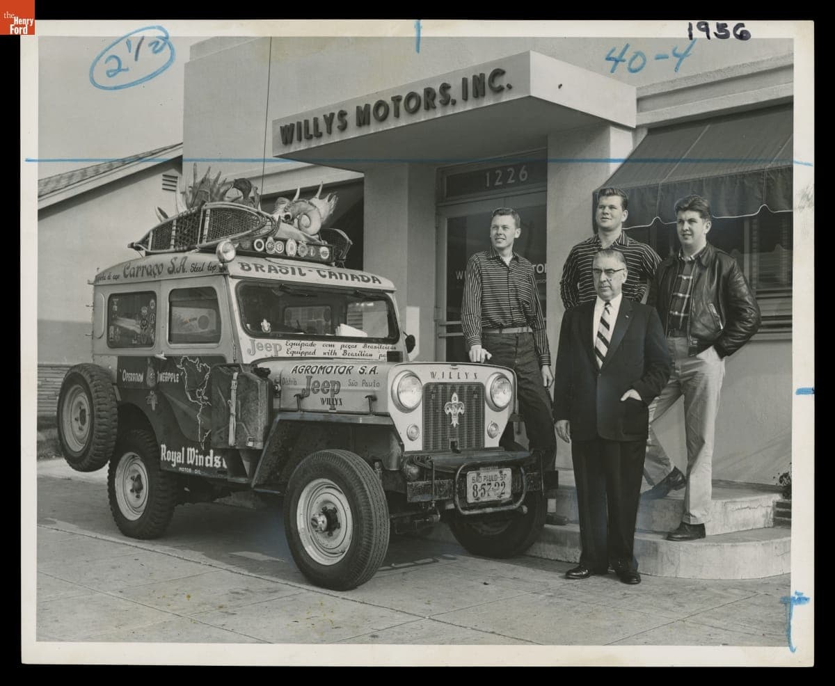 1956 Willys Jeep Driven during "Operation Pineapple," 1955-1956