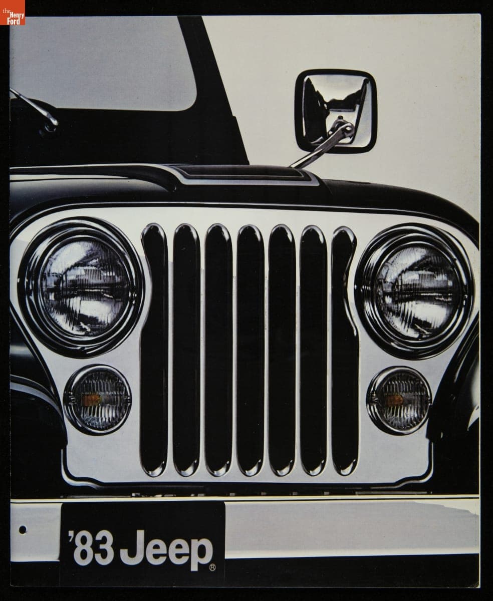 "'83 Jeep, Why Drive a Car...When You Can Drive a Jeep?"