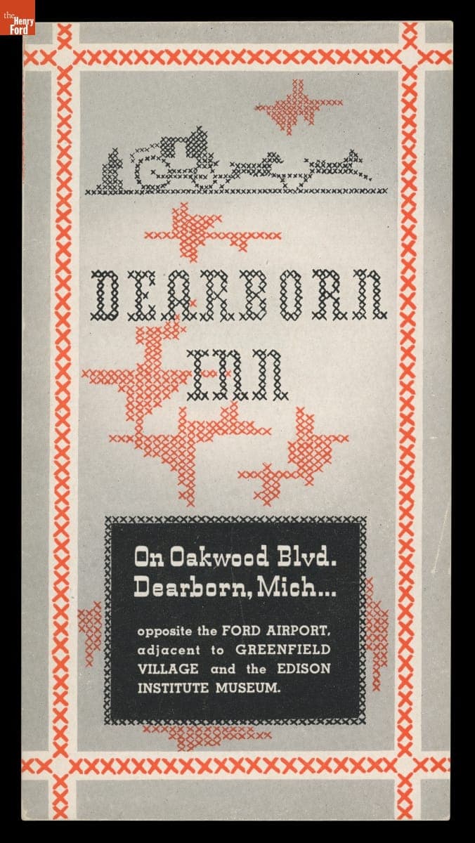 "Dearborn Inn: On Oakwood Blvd., Dearborn, Mich.," 1937-1947
