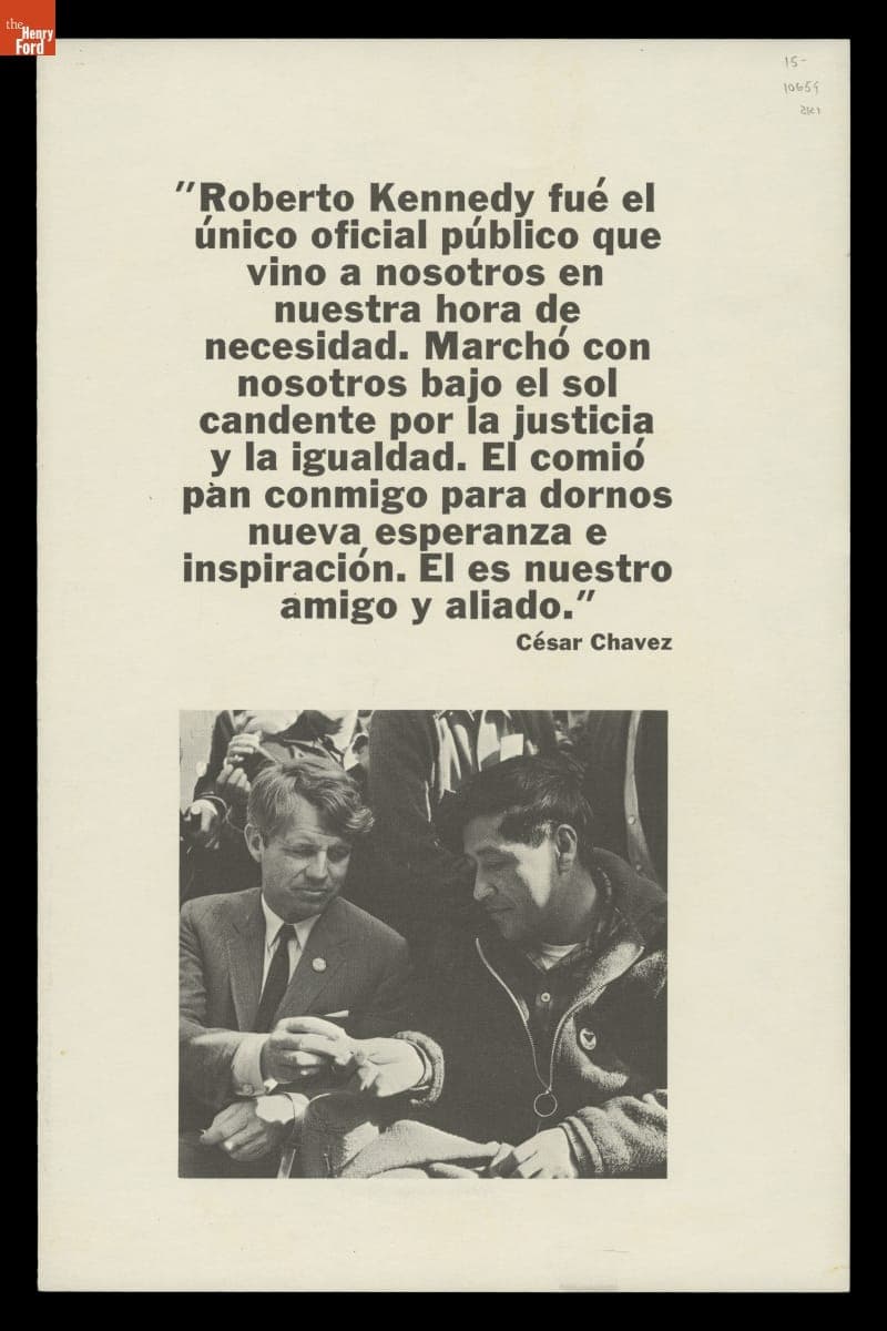 Robert F. Kennedy Presidential Campaign Brochure, 1968