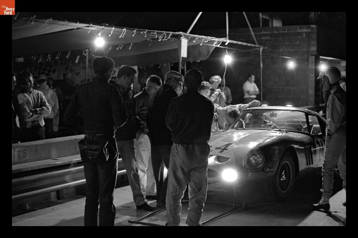 Ferrari 250 GTO Driven by Roger Penske and Augie Pabst at the 12-Hour Endurance Race, Sebring, Florida, March 1963