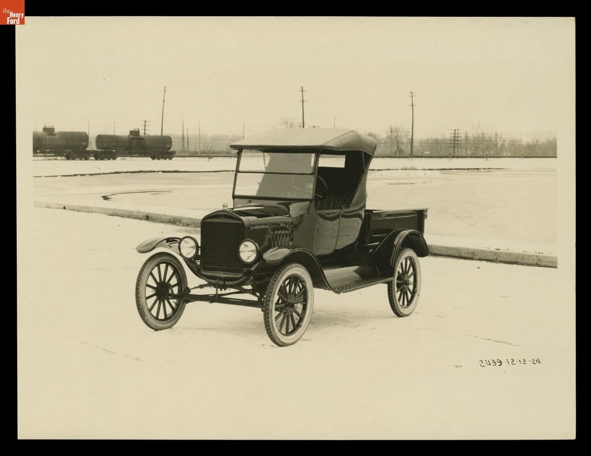 1925 Ford Model T Pickup Truck, December 1924