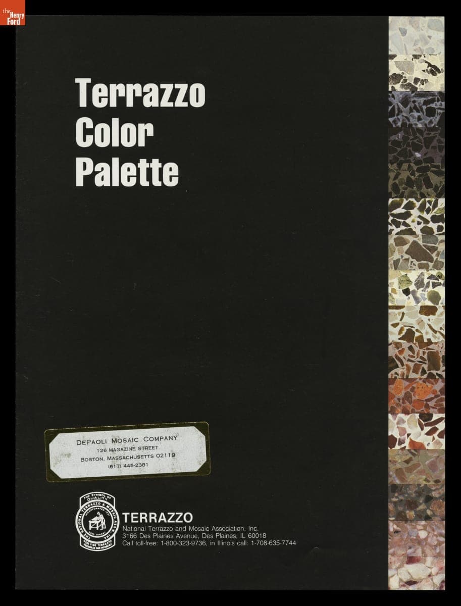 "Terrazzo Color Palette," 1995